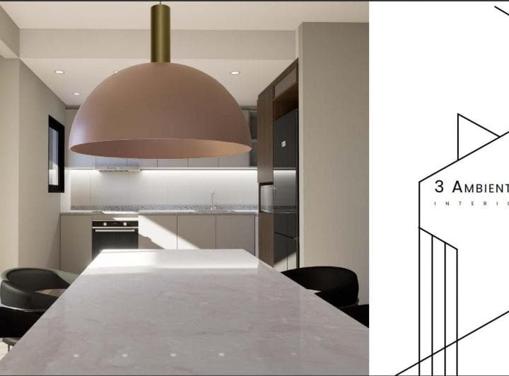 TRES AMBIENTES DEL 6° PISO - CON DOBLE BALCON YPARRILLA - SANTOS LUGARES 4