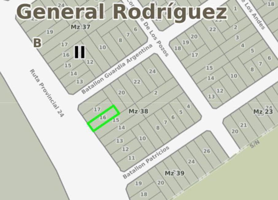 Alquiler Terreno General Rodríguez 2