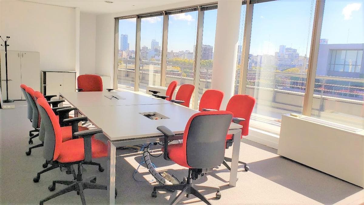 Oficina Amoblada P.7 Mo Alquiler Puerto Madero Av Juana Manso 1661 Ezcurra Al 300 5