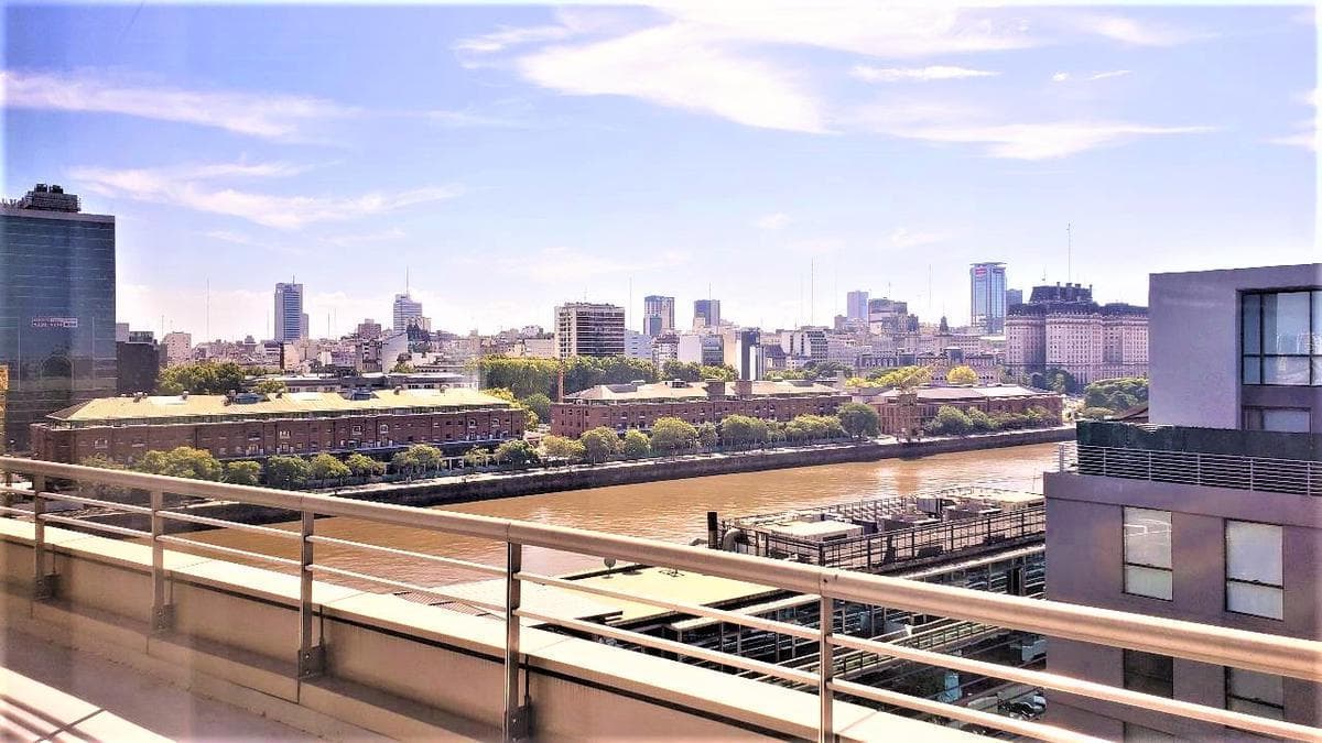 Oficina Amoblada P.7 Mo Alquiler Puerto Madero Av Juana Manso 1661 Ezcurra Al 300 1