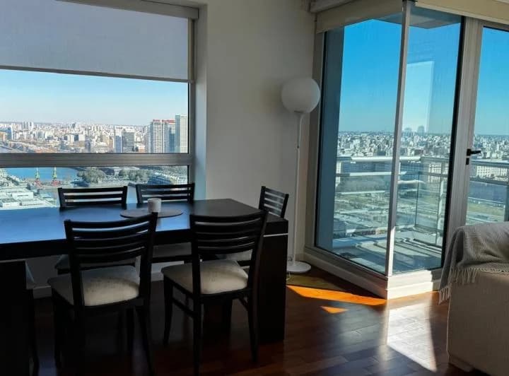 Departamento amoblado en alquiler con vista única al río | Torres del Yacht, Puerto Madero 1