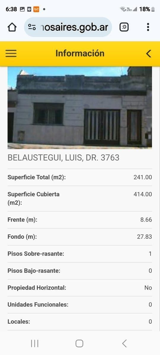 Propiedad en Argentina