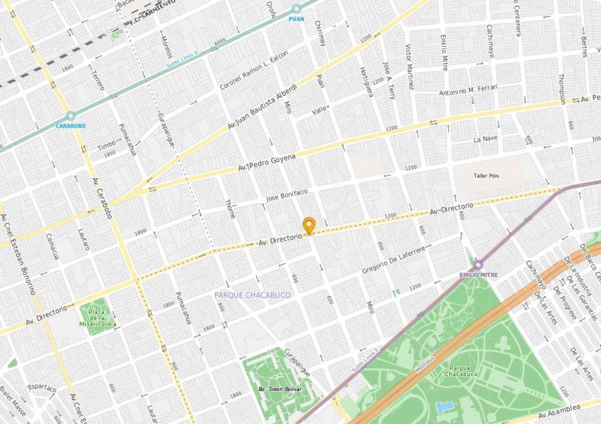 Terreno Para Uso Comercial en Caballito / Parque Chacabuco en Alquiler 1