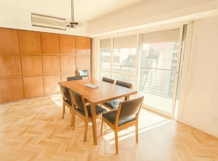 5 ambientes en Recoleta amoblado con balcon  1