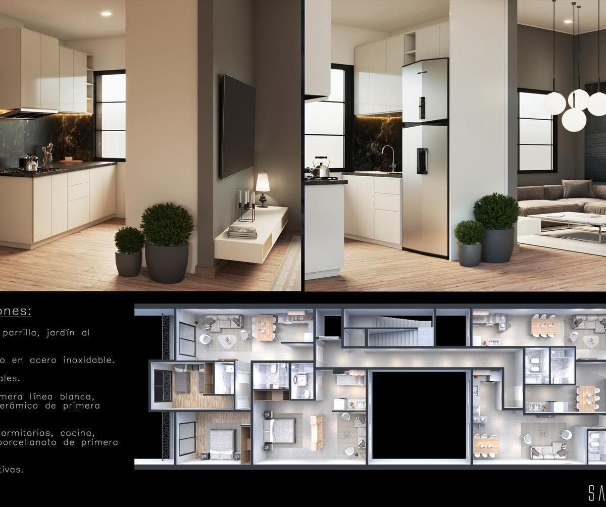 Departamento en Venta en Construcción en Saenz Peña, Tres de Febrero. 1