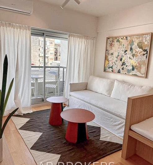 Departamento 2 amb con Toilette de recepción y cuarto en Suite - Amoblado y Equipado 4