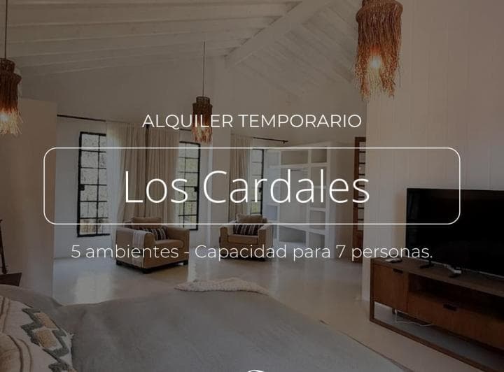 CASA ALQUILER TEMPORARIO LOS CARDALES 1