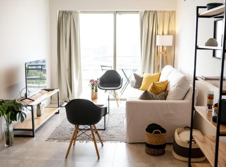 Deluxe Departamento 1 Ambiente Alquiler Amoblado en Villa Crespo 3