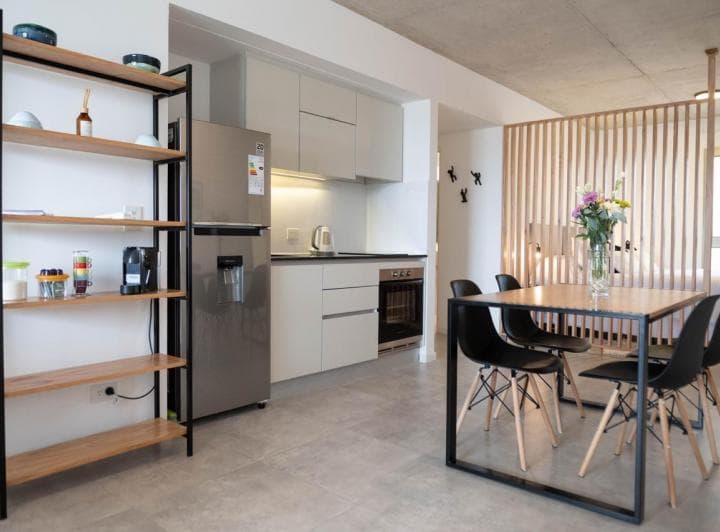 Deluxe Departamento 1 Ambiente Alquiler Amoblado en Villa Crespo 4