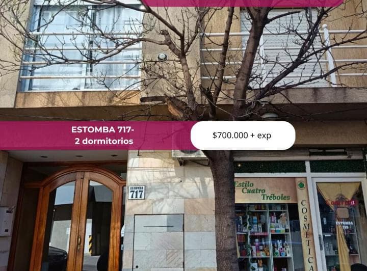 Departamento en alquiler! En calle ESTOMBA 717 3