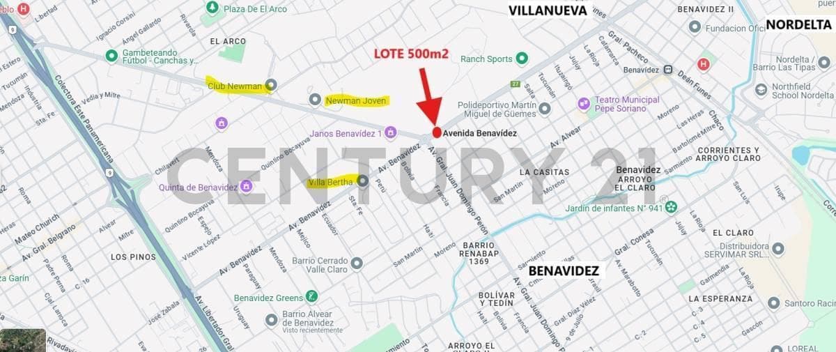 Venta Lote Terreno en Benavidez, Villanueva R27 Comercial 2
