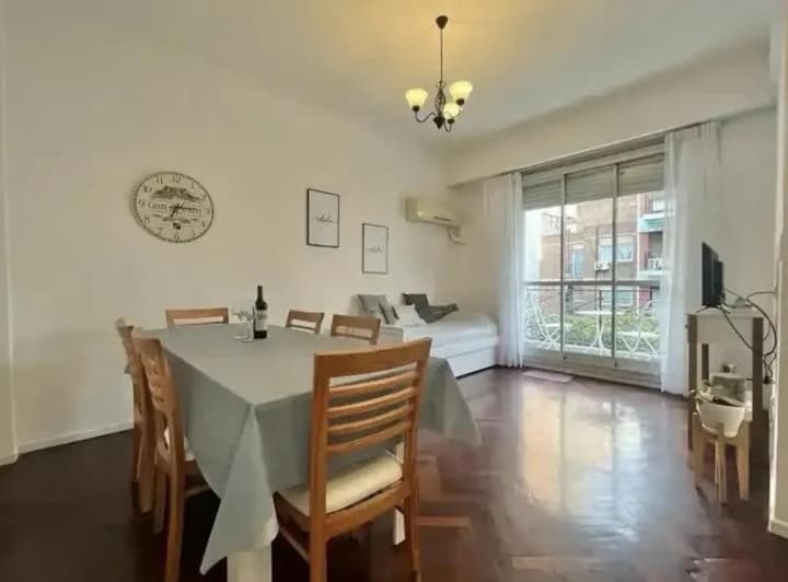 Departamento dos ambientes amueblado en RECOLETA 5