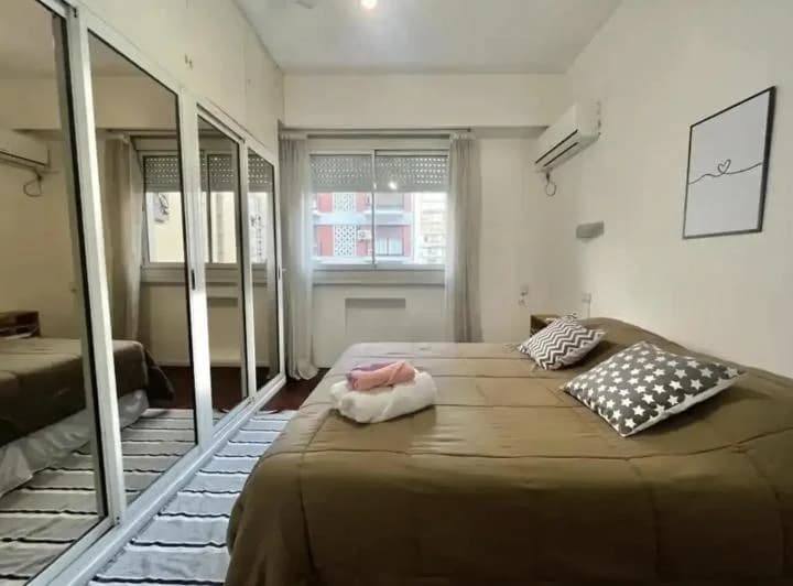 Departamento dos ambientes amueblado en RECOLETA 2