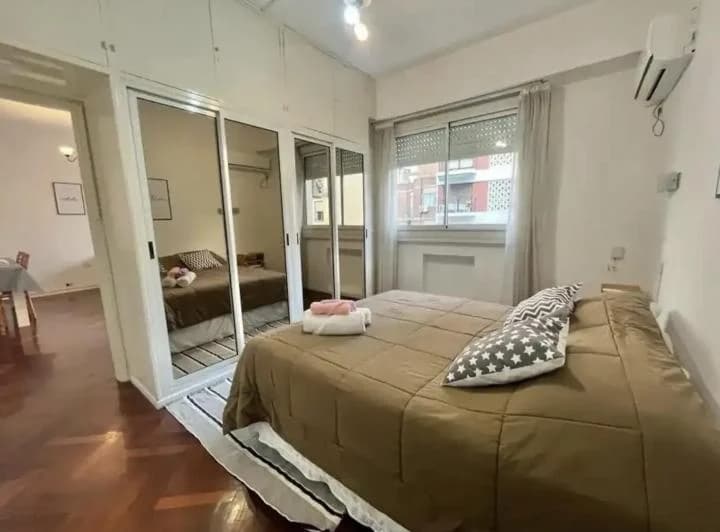 Departamento dos ambientes amueblado en RECOLETA 4