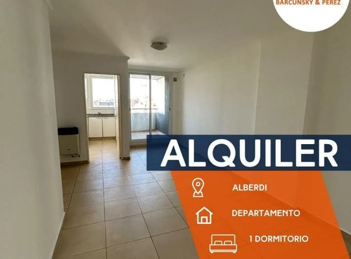 ALQUILER DEPTO 1 DORM CON BALCON EN ALBERDI 2