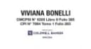 Viviana Bonelli CPI 7064 adherido al sistema Coldwell Banker SpaceBA